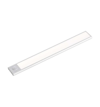 30cm 1,5W LED kastverlichting met PIR sensor - 5V, 110lm, zilver, oplaadbaar, 4000K