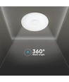60W Designer plafondlamp met afstandsbediening - 150lm/W, CCT, dimbaar, sterrenhemel, ronde cover