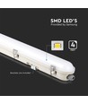 120cm 36W waterdicht compleet LED armatuur met noodverlichting - Samsung LED chip, 120lm/W, IP65, 4000K, 3 uur batterijduur