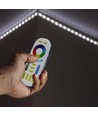 Touch afstandsbediening voor RGB+CCT LED strips - 4 zones, wit, touch control