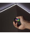 Touch afstandsbediening voor RGB+W - Zwart, 4 zones, 2.4GHz, batterijgevoed
