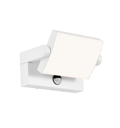 17W LED wandlamp met sensor - IP65, 2580lm, wit, 3000K, PIR sensor