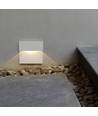 3W LED wandlamp voor trappen - IP65, wit, 15,4x15,1 cm, inbouwspot voor treden