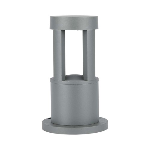 10W LED wandlamp - 3000K, grijs, 25cm