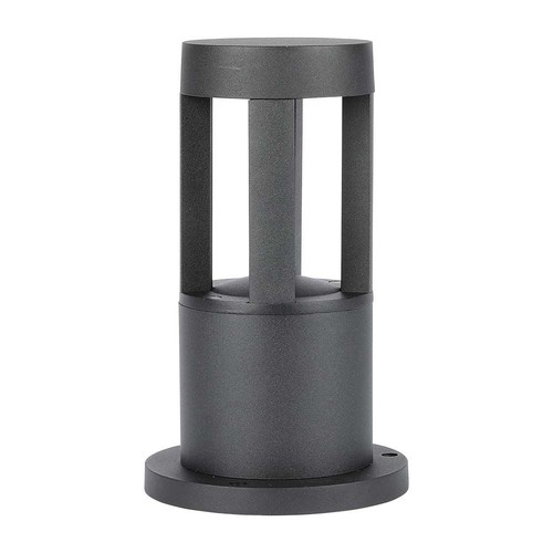 10W zwarte LED tuinlamp, 25cm - 100lm/W, IP65, 110 graden, 230V