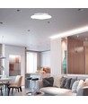 LED Designer hanglamp met afstandsbediening - CCT dimbaar, zwart/wit, 3 jaar garantie