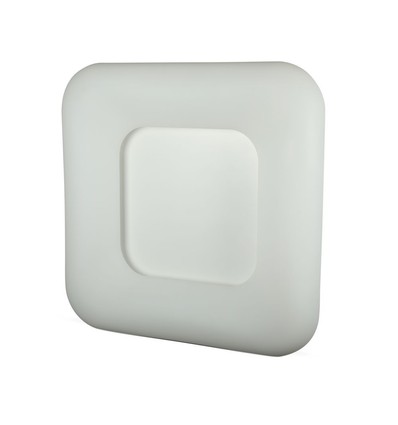 26W Vierkante LED hanglamp, CCT dimbaar - 2500lm, 30x30cm, incl. afstandsbediening, 3-in-1 kleurwissel