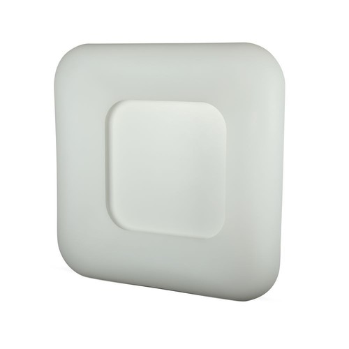 40W Vierkante LED designer hanglamp - 4000lm, 3-in-1 CCT, dimbaar, wit, 46x46cm