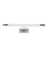 8W LED schilderij-/spiegelarmatuur, chroom - 50cm, kantelbaar, 3000K/4000K, incl. lichtbron