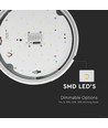 10W Volledige Ronde Koepellamp - Noodaccu, Sensor, Samsung Chip, 4000K
