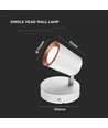 6W LED wandlamp - 3000K, wit, incl. lichtbron, binnen/gevel
