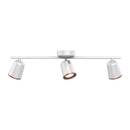 18W LED wandlamp - 4000K, wit, 3 koppen