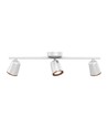 18W LED wandlamp - 4000K, wit, 3 koppen