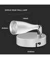 4,5W LED Wandlamp - 4000K, wit