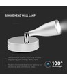 4,5W LED Wandlamp - 4000K, wit