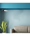 4,5W LED wandlamp - 420lm, 4000K, IP20, zwart, decoratieve binnenverlichting