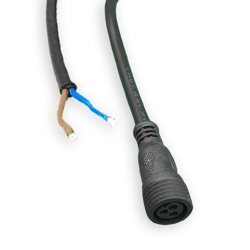 Akustilight startkabel - 50 cm, zwart