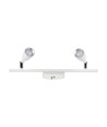 9W dubbele LED wandlamp - 3000K, wit