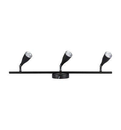 13,5W LED wandlamp - 3000K, zwart