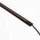 PicoTrack 50 cm rails - 24V, magnetisch, zwart, voor glasvitrines / etalageverlichting