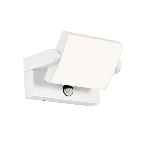 17W LED Wandlamp - Met Sensor, 4000K, Wit Huis, IP65