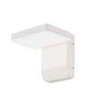 17W vierkante LED wandlamp - IP65, wit, 150lm/W, aluminium, incl. lichtbron