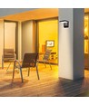 17W LED wandlamp - 4000K, zwart
