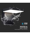 17W LED wandlamp - 4000K, zwart