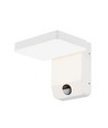 17W witte vierkante wandlamp met sensor - 2580lm, IP65, 3000K, PIR sensor