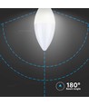 E14 2,9W LED kaarslamp - Mat