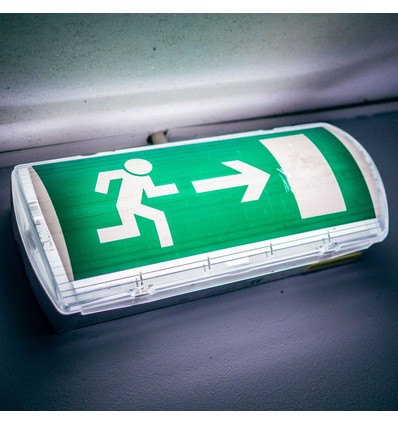 V-Tac Noodverlichting / Exit bord, 3W - Uitgangsverlichting, incl. batterij en pictogrammen
