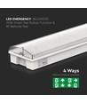 V-Tac Noodverlichting / Exit bord, 3W - Uitgangsverlichting, incl. batterij en pictogrammen