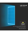 300W LED solar straatverlichting - 3500lm, 6400K, aluminium, IP65, incl. zonnepaneel en batterij