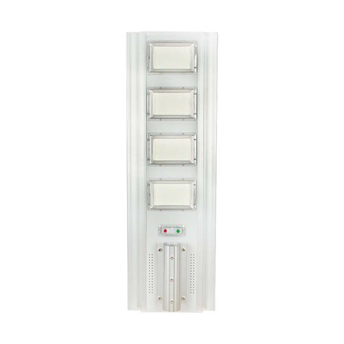 40W LED solar straatverlichting - 4300lm, IP65, 6400K, aluminium, incl. zonnepaneel en batterij