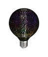 3D LED Lamp 4W E27 - Ster effect, 3000K, G125