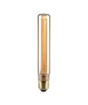E27 2W T30 LED art filament lamp - 1800K, amber glas, vintage effect, lasergravure
