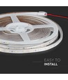 5m Groene 3,2W/m spatwaterdichte LED strip - Groen licht, IP65