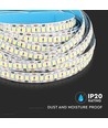 5m 20W/m LED strip, 2000lm/m - 12V, 240 LED per meter, IP20, 4000K-4500K