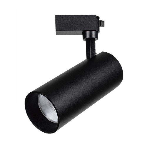35W Samsung LED railspot - Zwart, 4000K, COB, 3000lm, IP20