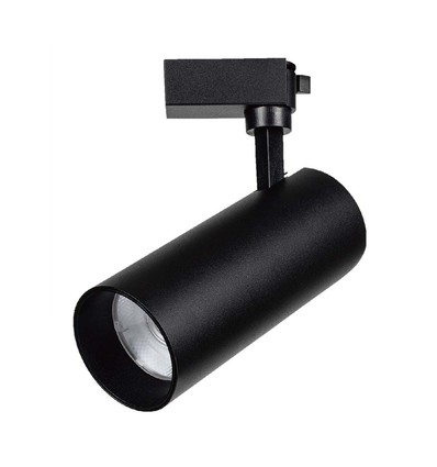 35W Samsung LED railspot - Zwart, 4000K, COB, 3000lm, IP20