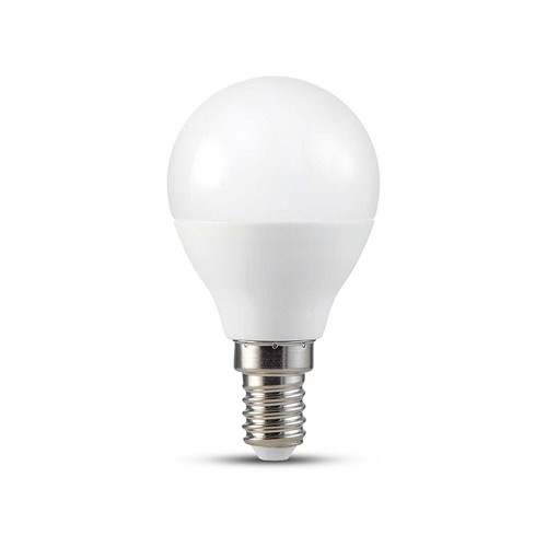 E14 4,8W Smart LED kogellamp - RGB+CCT, P45, Wi-Fi, dimbaar, werkt met Google Home/Alexa