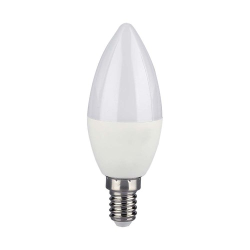 E14 4,8W Smart LED kogellamp - RGB+4000K, incl. afstandsbediening, dimbaar, 470lm