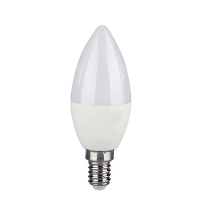 E14 4,8W Smart LED kogellamp - RGB+4000K, incl. afstandsbediening, dimbaar, 470lm