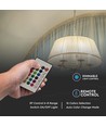 E14 4,8W Smart LED kogellamp - RGB+4000K, incl. afstandsbediening, dimbaar, 470lm