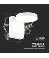 17W Ronde LED wandlamp - IP65, wit, 2500lm, 3000K, gevelverlichting