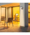 17W Wandlamp - LED, 3000K, Zwarte behuizing, Rond, IP65