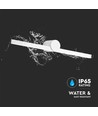 10W LED badkamer- / spiegellamp - IP65, 61cm, wit