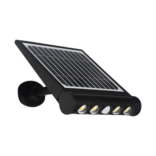 8W LED solar wandlamp met sensor - 950lm, 3000K, IP65, 4000mAh batterij