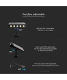 8W LED solar wandlamp met sensor - 950lm, 3000K, IP65, 4000mAh batterij