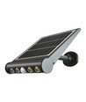 8W Solara LED wandlamp met sensor - Solar, 950lm, IP65, PIR sensor, zwarte afwerking